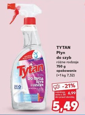 P艂yn do szyb antypara Tytan promocja