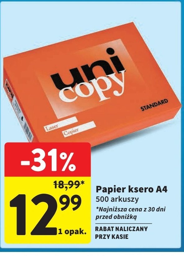 Papier do ksero promocja