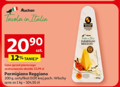 Parmigiano Reggiano promocja w Auchan