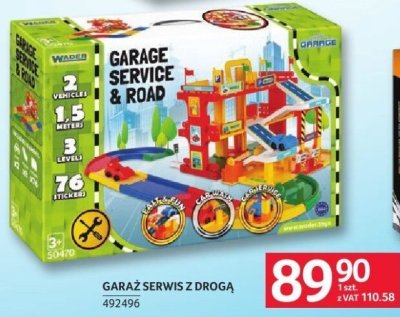 Garaż Serwis z drogą Wader promocja w Selgros