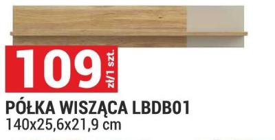 Półka wisząca LBDB01 promocja w Merkury Market