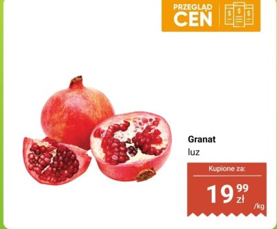 Granat luz promocja w Biedronka