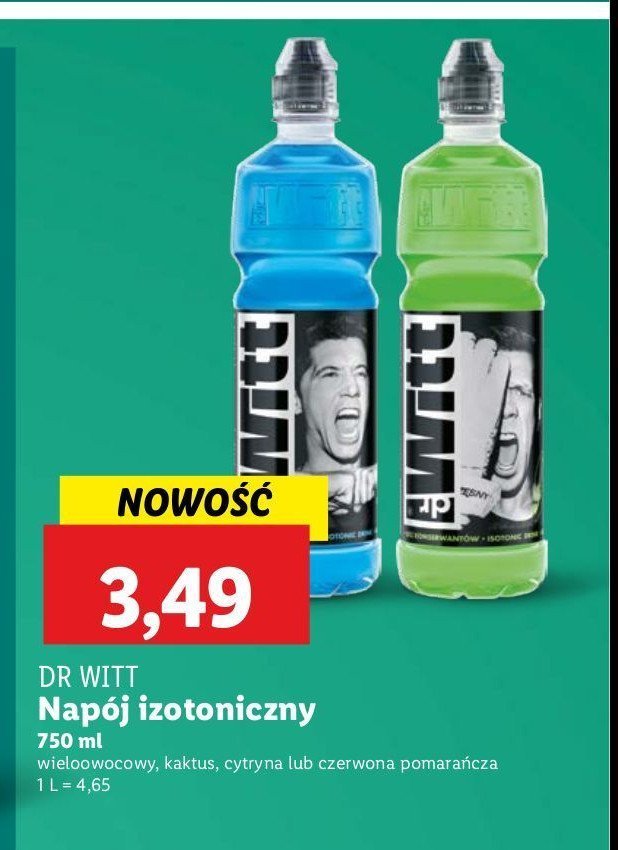 Nap贸j izotoniczny czerwony Dr witt promocja