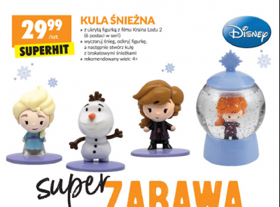 Kula śnieżna kraina lodu 2 promocja