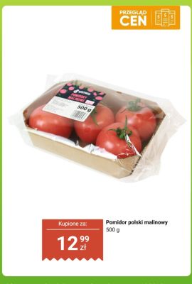 Pomidor polski malinowy 500 g promocja w Biedronka