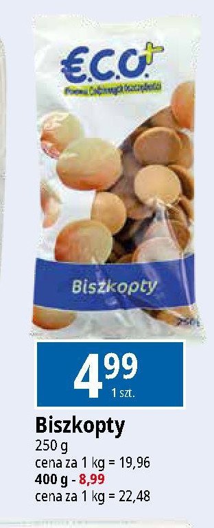 Biszkopty Eco+ promocja