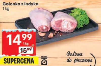 Golonka z indyka promocja w Delikatesy Centrum