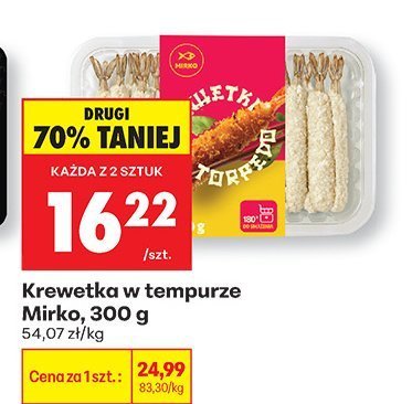 Krewetka w tempurze Mirko promocja w Biedronka
