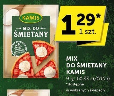 Mix do śmietany Kamis promocja w Euro Sklep
