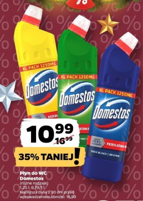 Płyn do WC Domestos promocja w Netto