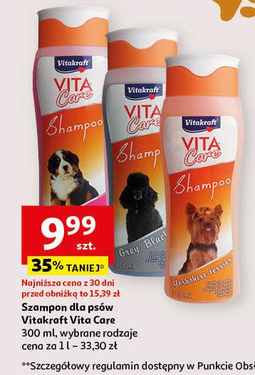 Szampon dla szczeni膮t Vitakraft vita care promocja