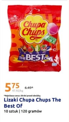 Lizaki Chupa Chups The Best Of promocja w Action