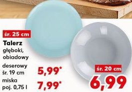 Talerz deserowy 19 cm promocja