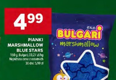 Pianki Marshmallow Blue Stars Bulgari promocja w Stokrotka