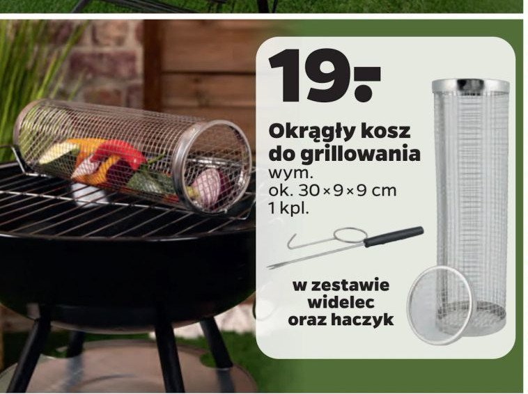 Kosz do grillowania promocja