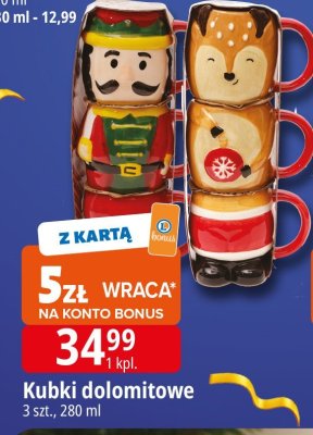 Kubki dolomitowe promocja w Leclerc