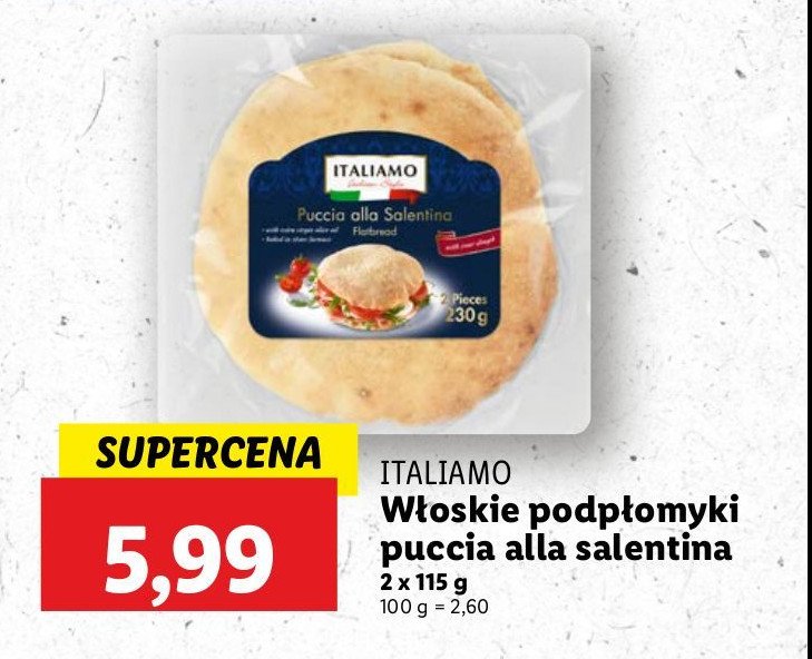 Podp艂omyki Italiamo promocja