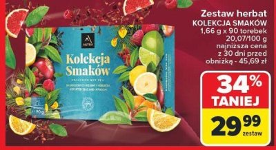 Zestaw herbat Kolekcja Smaków Astra promocja w Carrefour