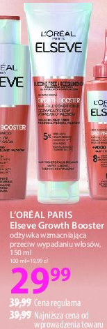 Odżywka wzmacniająca przeciw wypadaniu włosów L'oreal elseve growth booster promocja w Hebe