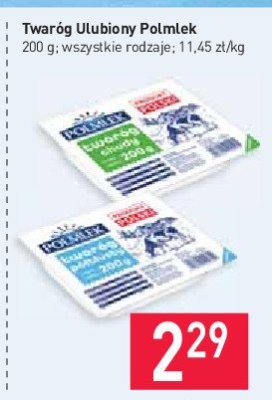 Twaróg połtłusty Polmlek promocja