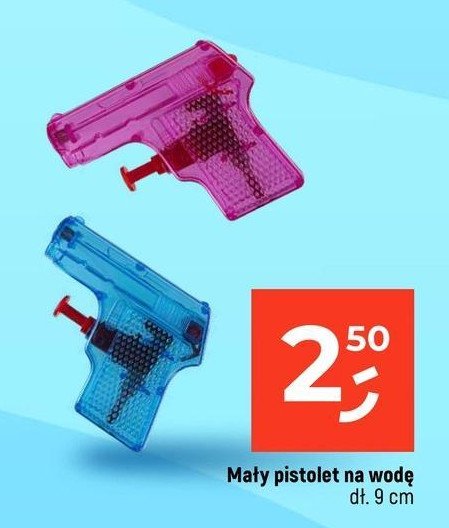 Pistolet na wodę mały promocja w Dealz