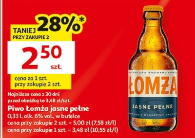 Piwo promocja w Auchan