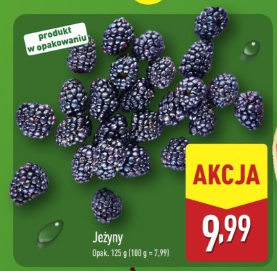Jeżyny promocja w Aldi