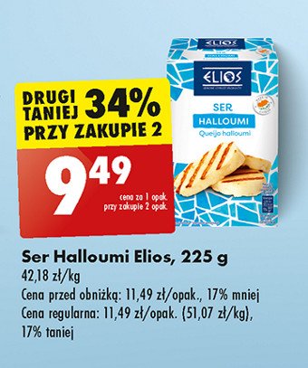 Ser halloumi Elios promocja