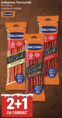 Kabanos Tarczyński Exclusive Chili 50-105g promocja w Delikatesy Centrum