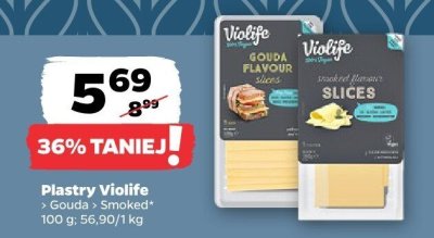 Plastry Gouda Violife promocja w Netto