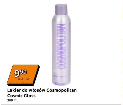 Lakier do włosów Cosmopolitan Cosmic Gloss promocja w Action