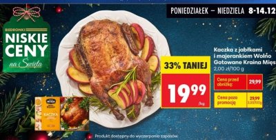 Kaczka z jabłkami i majerankiem Wolno Gotowane  promocja w Biedronka