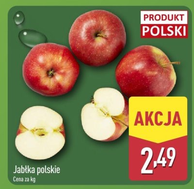 Jabłka polskie promocja w Aldi