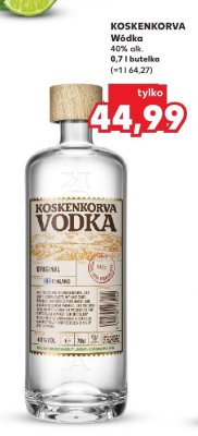 Wódka Koskenkorva 0,7l promocja w Kaufland