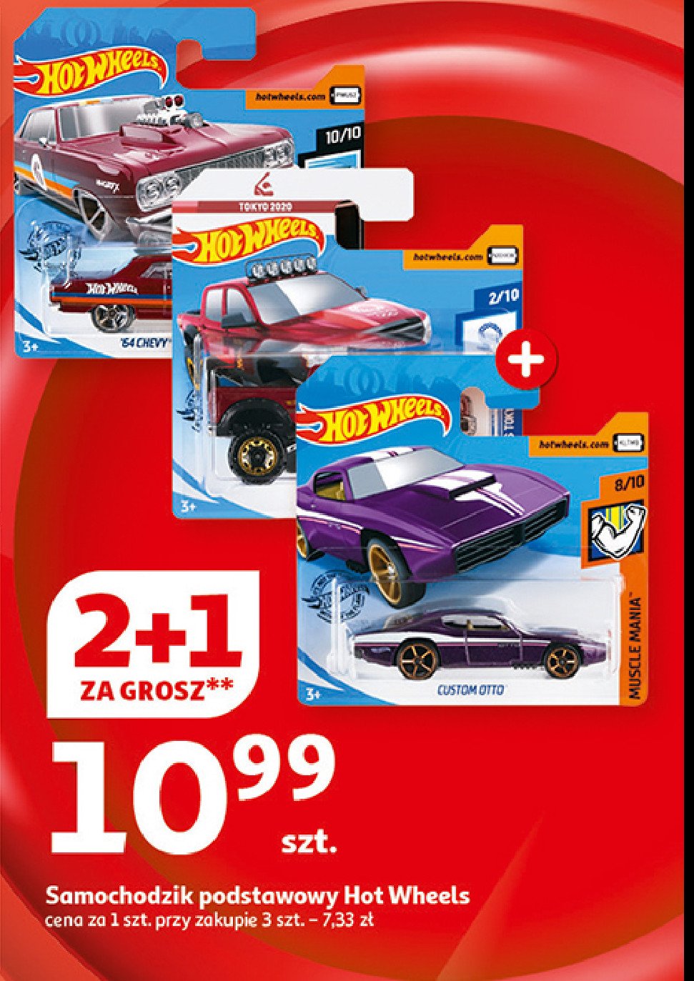 Samochodzik podstawowy Hot wheels promocja