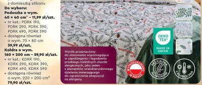 Kołdra 160x200cm promocja w Biedronka