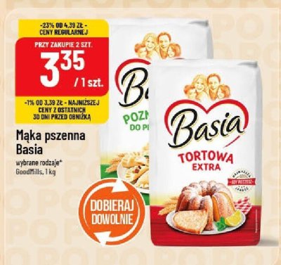 Mąka pszenna Basia Poznańska promocja w POLOmarket