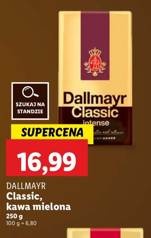 Kawa Dallmayr classic intense promocja w Lidl
