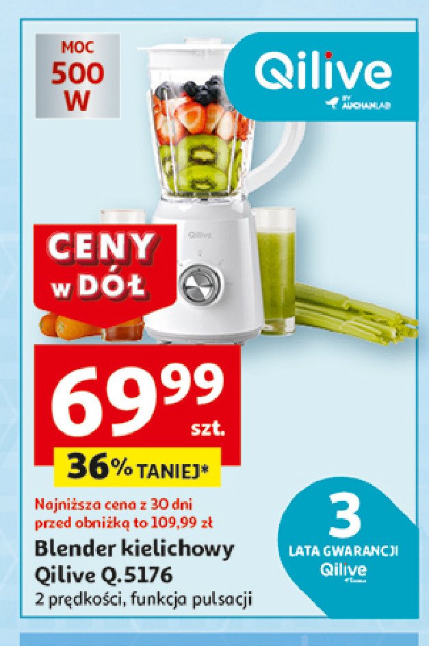 Blender kielichowy q.5176 Qilive promocja w Auchan