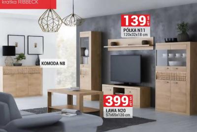 Półka N11 RIBBECK 120x32x18 cm promocja w Merkury Market