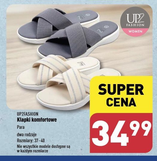 Klapki komfortowe 37-40 Up2fashion promocja