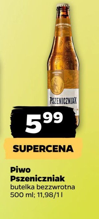 Piwo Pszeniczniak promocja