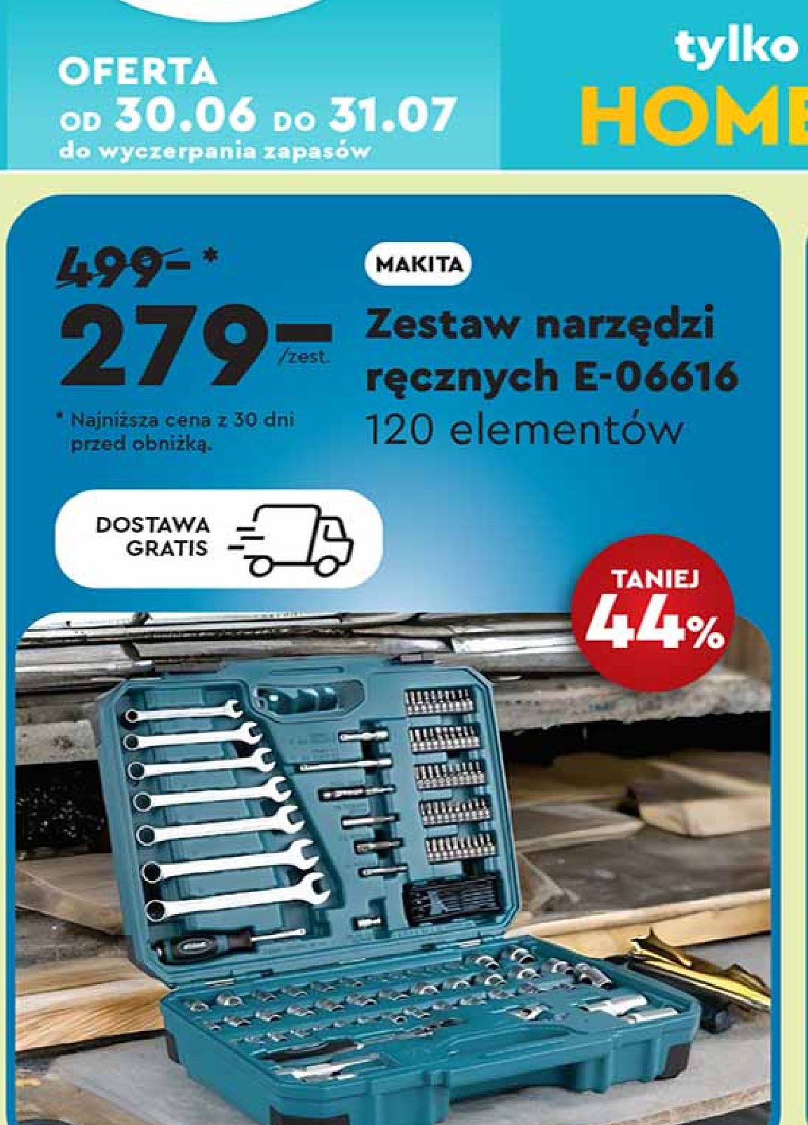 Zestaw narzedzi MAKITA promocja