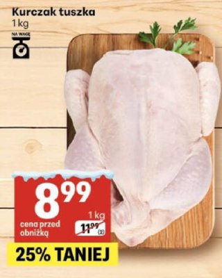 Kurczak tuszka promocja w Delikatesy Centrum