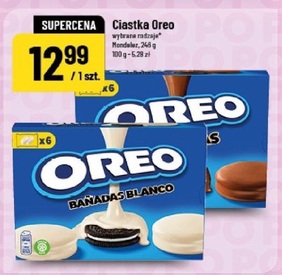 Ciastka Oreo wybrane rodzaje Mondelez promocja w POLOmarket