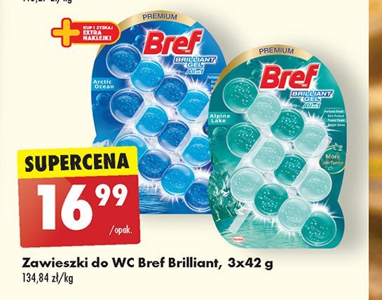 Zawieszka górskie jezioro Bref brilliant gel promocja