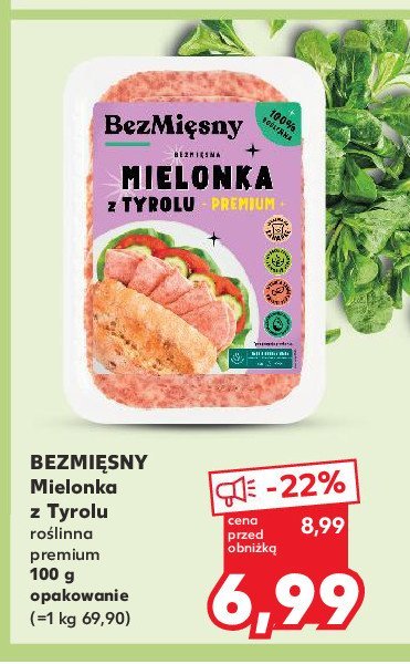 Mielonka z tyrolu premium Bezmięsny promocja w Kaufland