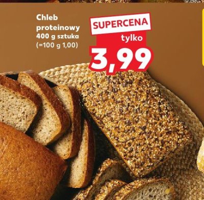Chleb proteinowy promocja w Kaufland