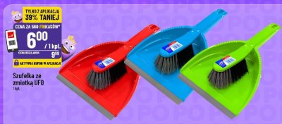 Szufelka ze zmiotką UFO promocja w POLOmarket