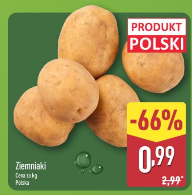 Ziemniaki promocja w Aldi